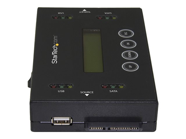 Elara StarTech.com Drive Duplicator & Eraser For USB Flash Drives & 2.5 / 3.5" SATA SSDs/HDDs- 1:1 Duplication Plus Cross-interface
