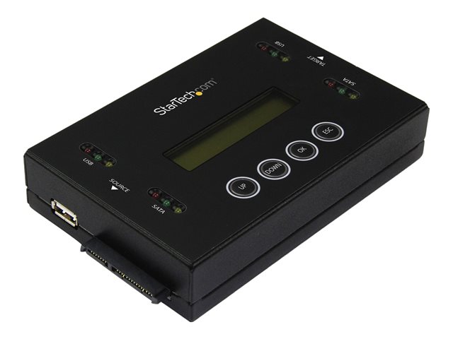 elara StarTech.com Drive Duplicator & Eraser for USB Flash Drives & 2.5 / 3.5" SATA SSDs/HDDs- 1:1 duplication plus cross-interface