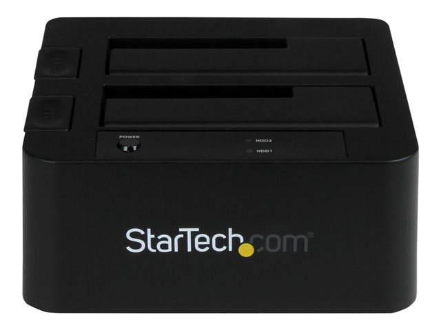 Elara StarTech.com Dual-Bay USB 3.0 ESATA To SATA Hard Drive Docking Station USB Hard Drive Dock External 2.53.5 SATA IIIIII SSDHDD Docking Station Hot