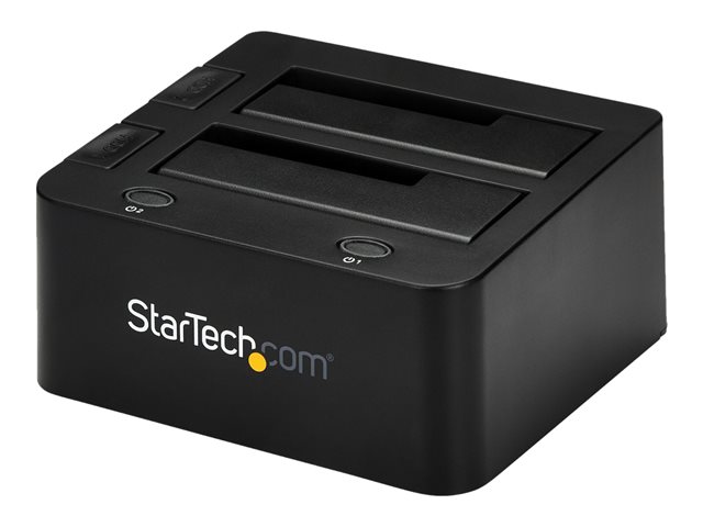 Elara StarTech.com Dual-Bay USB 3.0 To SATA And IDE Hard Drive Docking Station USB Hard Drive Dock External 2.53.5 SATA III And IDE (40 Pin) SSDHDD Dockin
