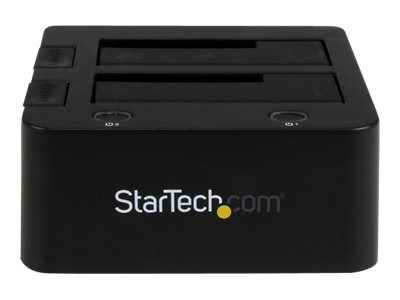 Elara StarTech.com Dual-Bay USB 3.0 To SATA And IDE Hard Drive Docking Station USB Hard Drive Dock External 2.53.5 SATA III And IDE (40 Pin) SSDHDD Dockin