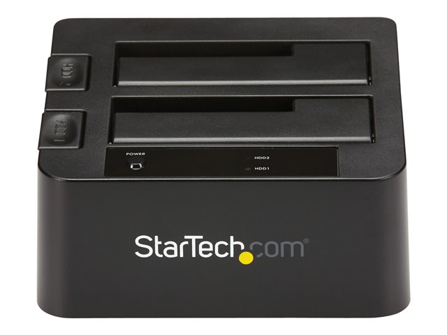 Elara StarTech.com Dual-Bay USB 3.1 To SATA Hard Drive Docking Station USB 3.1 (10 Gbps) Hard Drive Dock External 2.53.5 SATA IIIIII SSDHDD Docking Stati