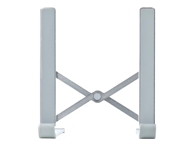 Elara StarTech.com Foldable Laptop Riser Stand Portable Height Adjustable Ergonomic Laptop Stand Ventilated Aluminum Frame Supports 22lb (10Kg) Tilt/Rais