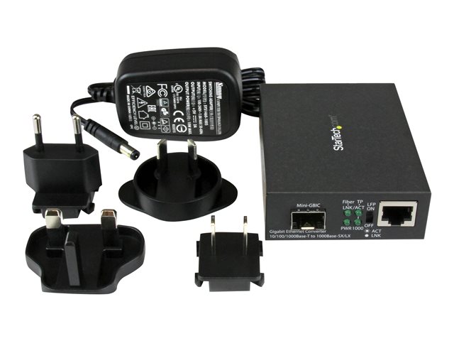Elara StarTech.com Multimode / Single Mode Fiber Media Converter