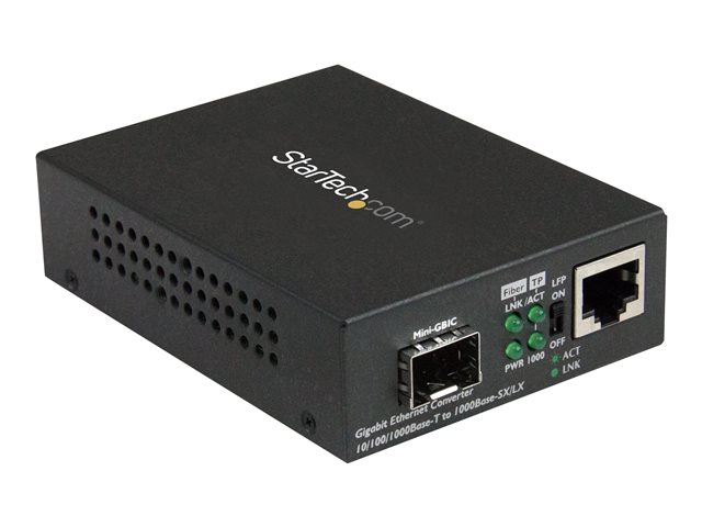 elara StarTech.com Multimode / Single Mode Fiber Media Converter