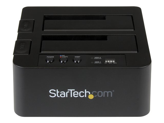 Elara StarTech.com Standalone Hard Drive Duplicator Dual Bay HDDSSD ClonerCopier USB 3.1 (10 Gbps) To SATA III (6Gbps) HDDSSD Docking Station Hard Disk D