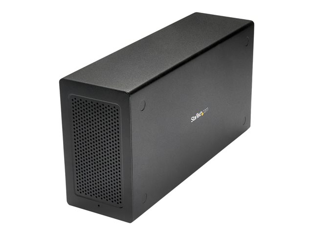 elara StarTech.com Thunderbolt 3 PCIe Expansion Chassis External Enclosure Box with 1x PCI-Express Slot 5K/4K Output Via TB3/DP Ports TAA