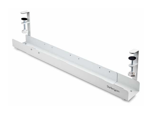 elara StarTech.com Under Desk Cable Management Tray Clamp-on Installation