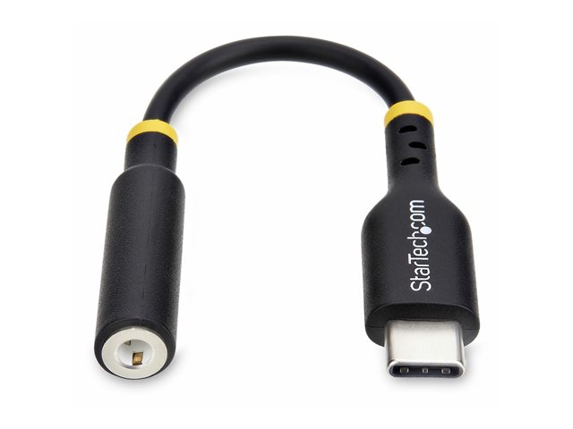 Elara StarTech.com USB-C Audio Adapter To 3.5mm TRRS Jack Headphone Aux Dongle