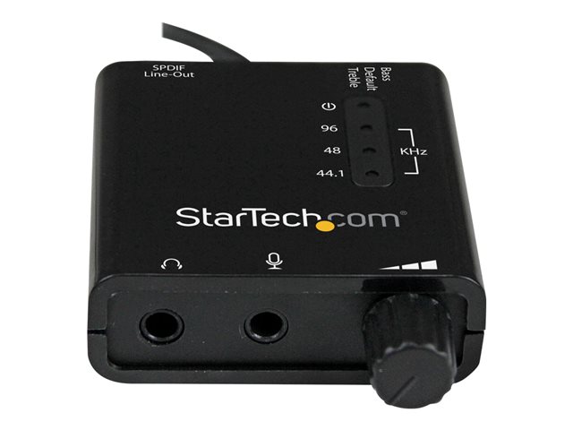 Elara StarTech.com USB Sound Card W/ SPDIF Digital Audio & Stereo Mic