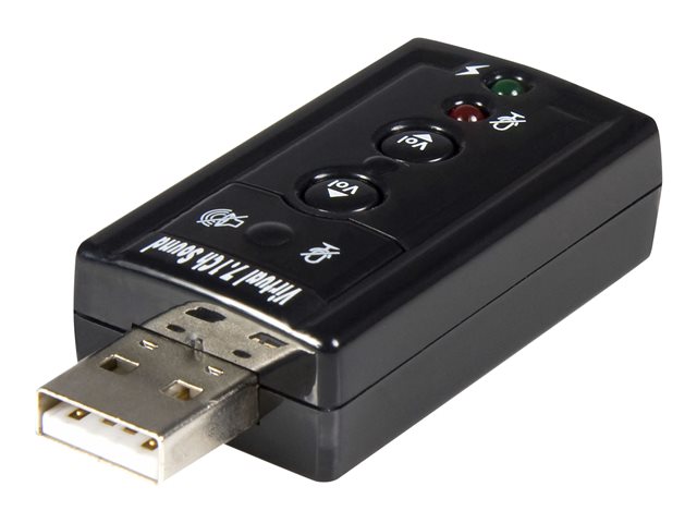 Elara StarTech.com Virtual 7.1 USB Stereo Audio Adapter External Sound Card