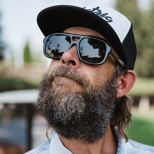 Electric Augusta Sunglasses Gloss Black / Grey Polarized