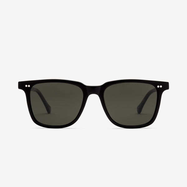 electric Birch Sunglasses Matte Black / Grey Polarized