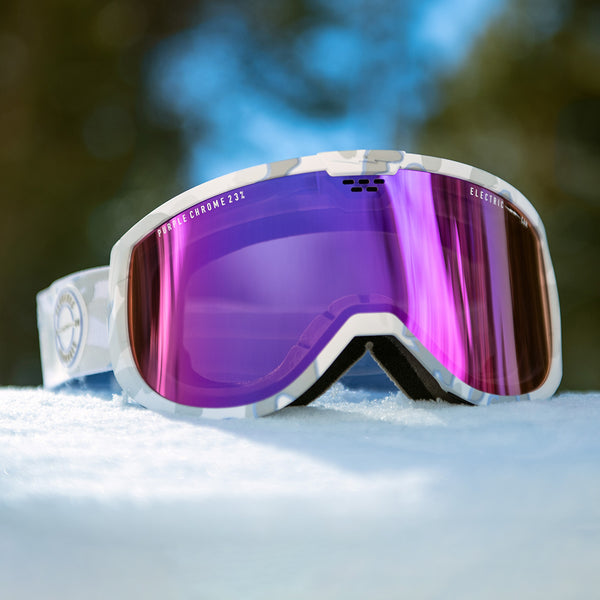 Electric Cam With Bonus Lens Flash Goggle Future Camo / Purple Chrome
