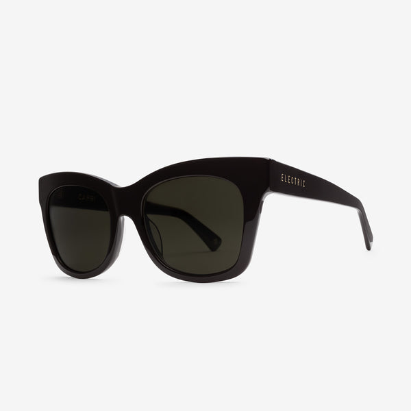 Electric Capri Sunglasses Gloss Black / Grey Polarized