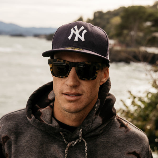 Electric Crasher 49 Sunglasses Matte Tort / Grey Polarized
