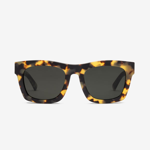 electric Crasher 49 Sunglasses Matte Tort / Grey Polarized