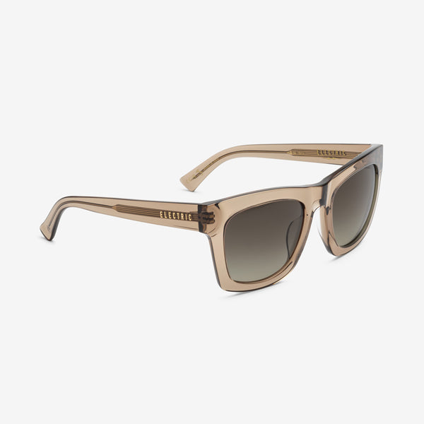 Electric Crasher 53 Sunglasses Oyster / Black Gradient