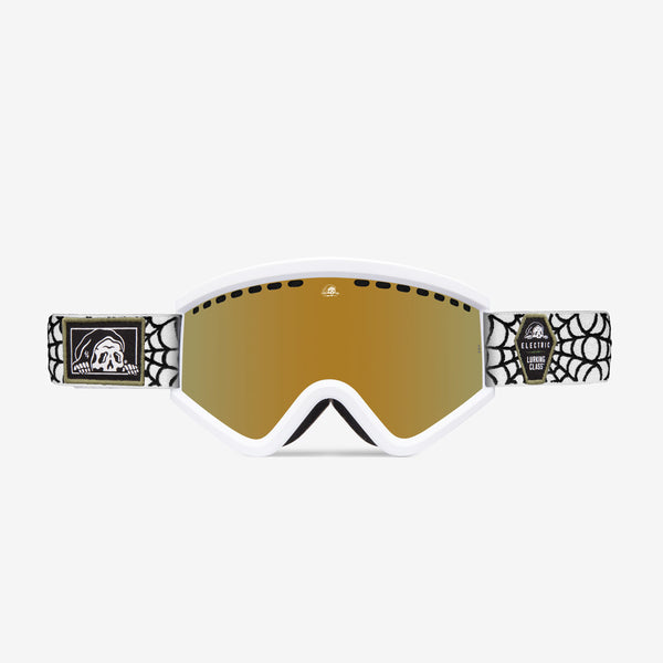 Electric EGV Goggles Lurking Class White / Gold Chrome