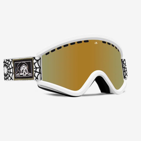 electric EGV Goggles Lurking Class White / Gold Chrome