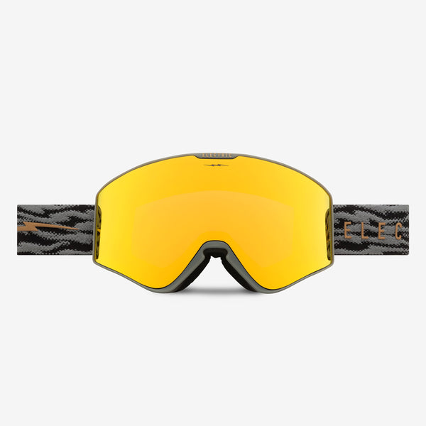 Electric EK2 With Bonus Lens Goggles Fog Black Gold / Auburn Gold