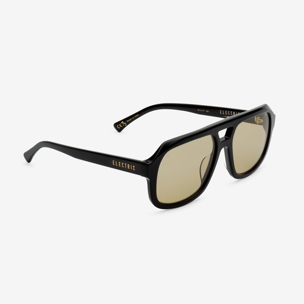 Electric Augusta Sunglasses Gloss Black / Amber