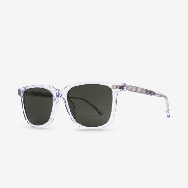 Electric Birch Sunglasses Crystal / Grey Polarized