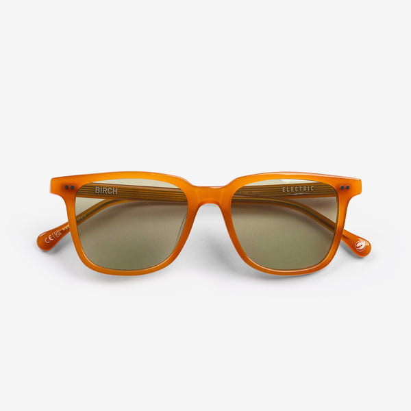 Electric Birch Sunglasses Honey / Vintage Green