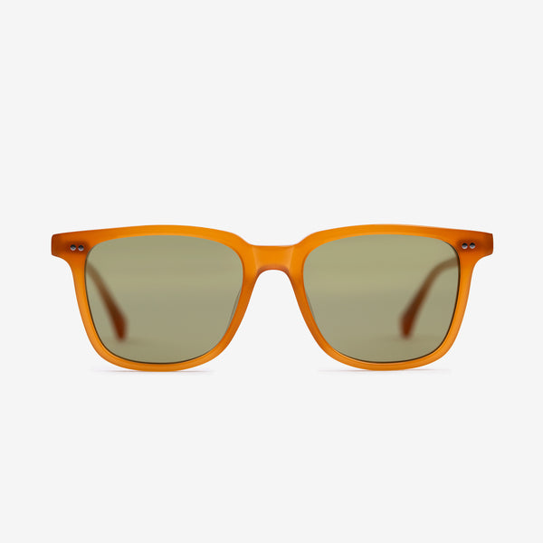 electric Birch Sunglasses Honey / Vintage Green