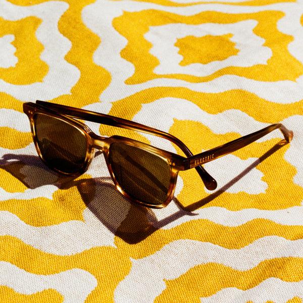 Electric Birch Sunglasses Tobacco / Grey Polarized