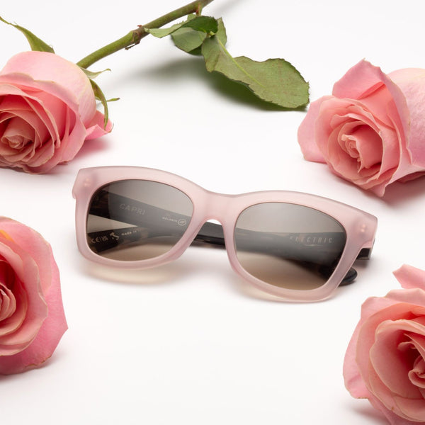 Electric Capri Sale Sunglass Rose / Black Gradient