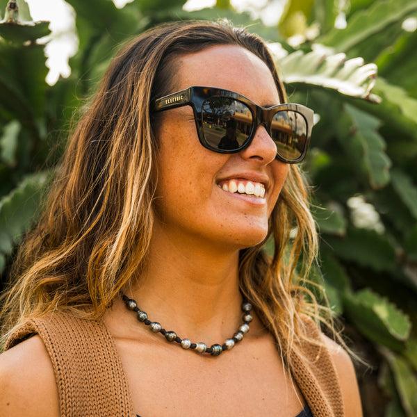 Electric Capri Sunglasses Tortoise / Grey Polarized