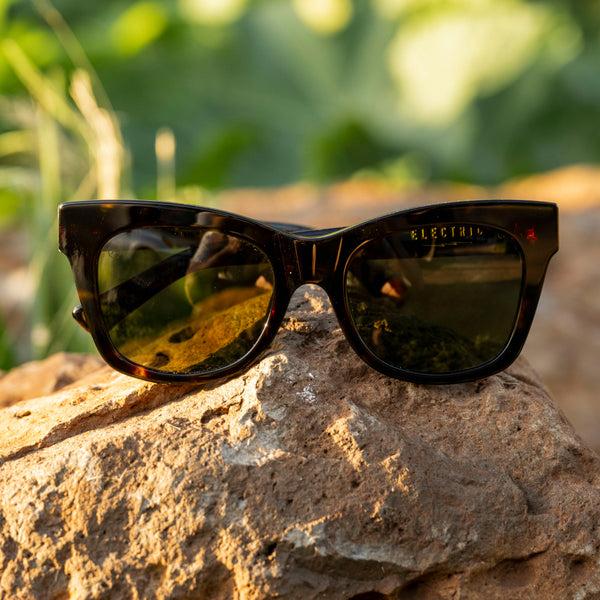 Electric Capri Sunglasses Tortoise / Grey Polarized