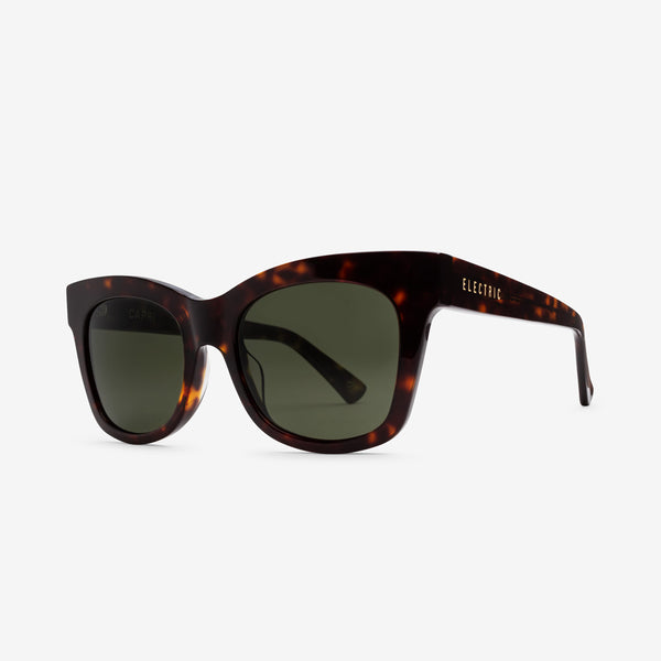Electric Capri Sunglasses Tortoise / Grey Polarized