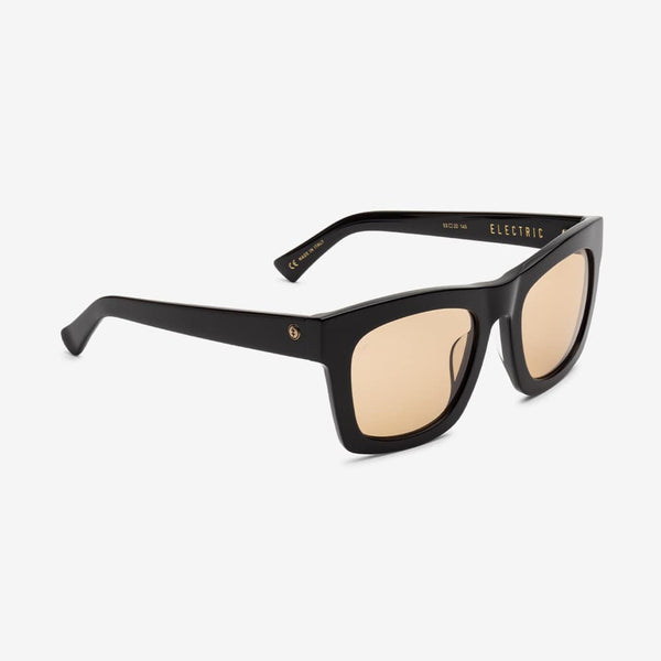 Electric Crasher 53 Sunglasses Gloss Black / Amber