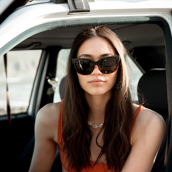 Electric Danger Cat Sunglasses Darkside Tort