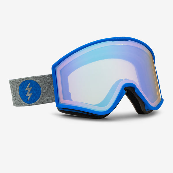 electric EK1 Goggles Flood Blue / Yellow Blue Chrome