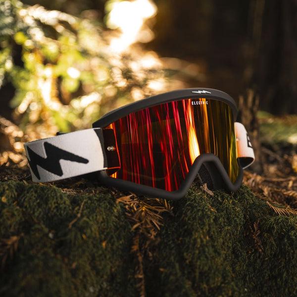 Electric Hex MTB MTB Goggles Black Grey / Red Chrome