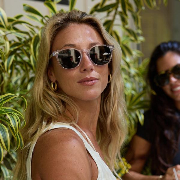 Electric Oak Sunglasses Crystal / Grey Polarized