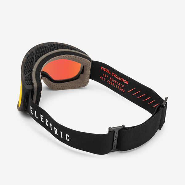 Electric Pike Goggles Black Tort / Auburn Red