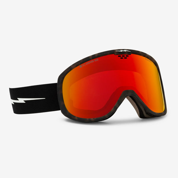 electric Pike Goggles Black Tort / Auburn Red