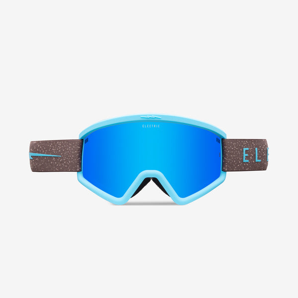 Electric Hex Flash Goggle Delphi Speckle / Blue Chrome