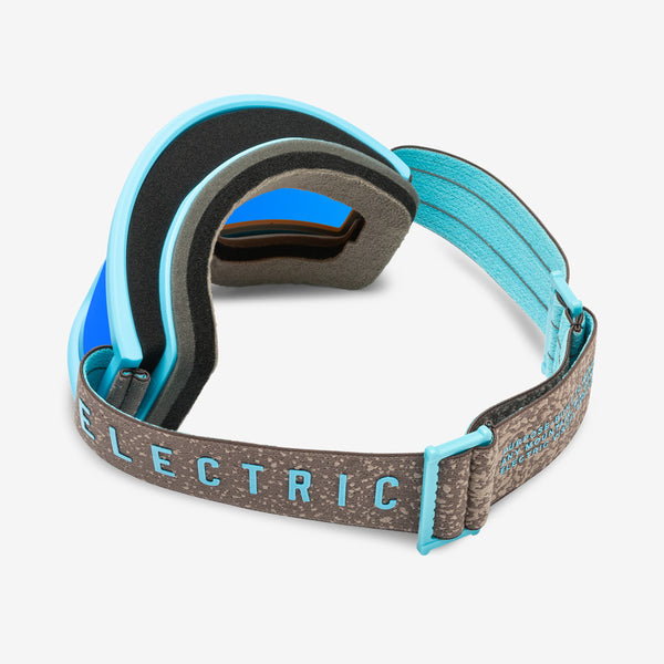 Electric Hex Flash Goggle Delphi Speckle / Blue Chrome