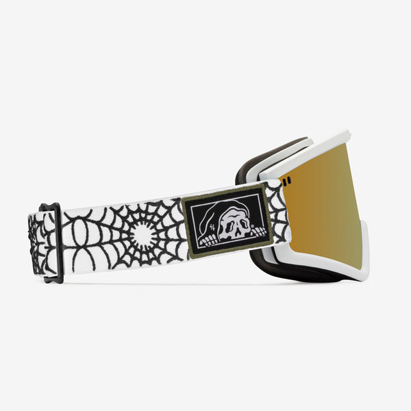 Electric Hex Goggles Lurking Class White / Gold Chrome