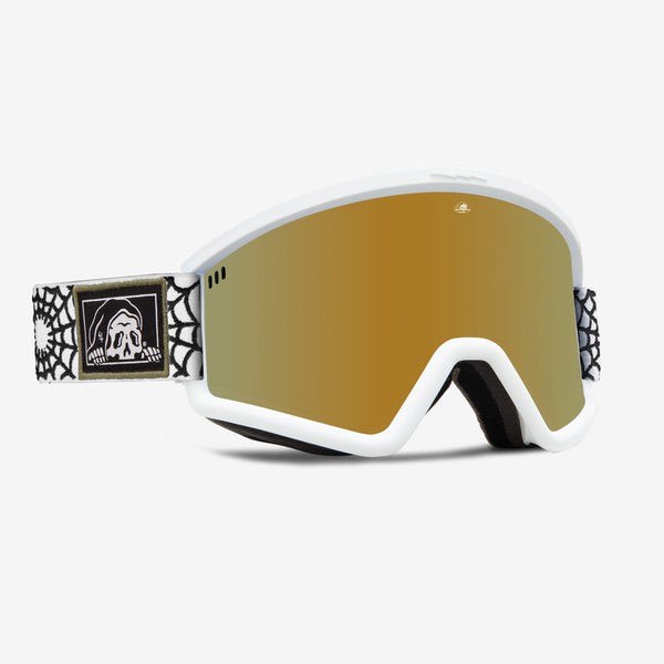 electric Hex Goggles Lurking Class White / Gold Chrome