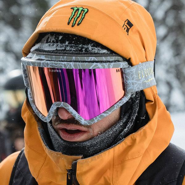 Electric Hex With Bonus Lens Flash Goggle Hyper Neuron / Purple Chrome