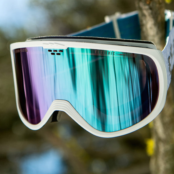 Electric Pike Sale Goggle Matte White Neuron / Moss Blue