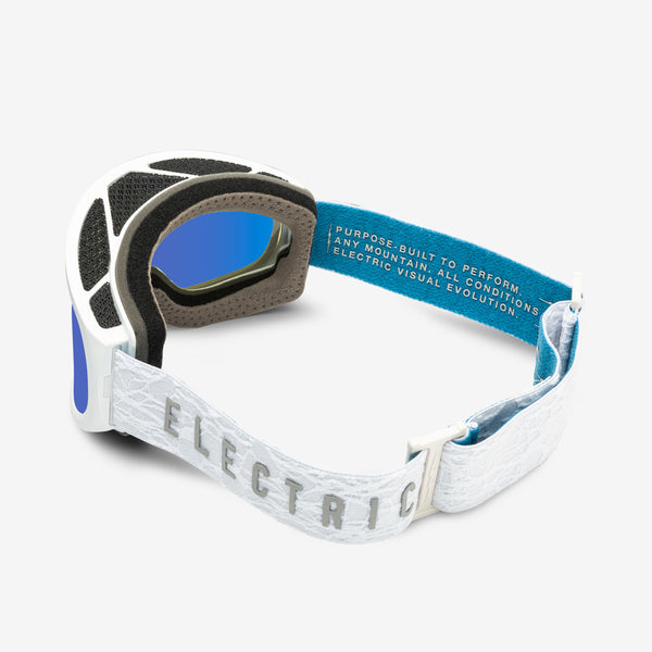 Electric Pike Sale Goggle Matte White Neuron / Moss Blue