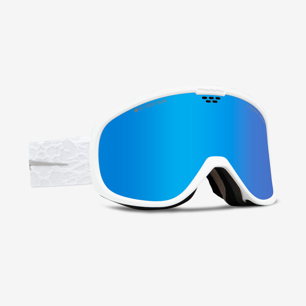 electric Pike Sale Goggle Matte White Neuron / Moss Blue