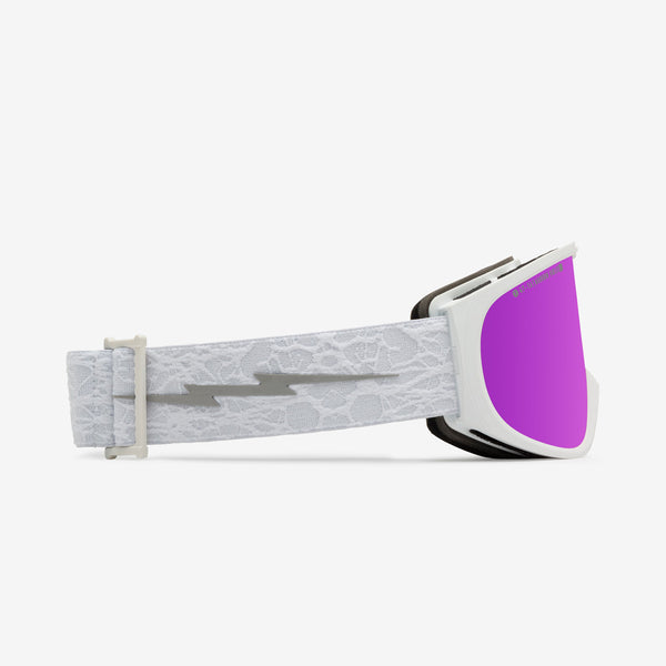 Electric Pike Sale Goggle Matte White Neuron / Violet Photochromic